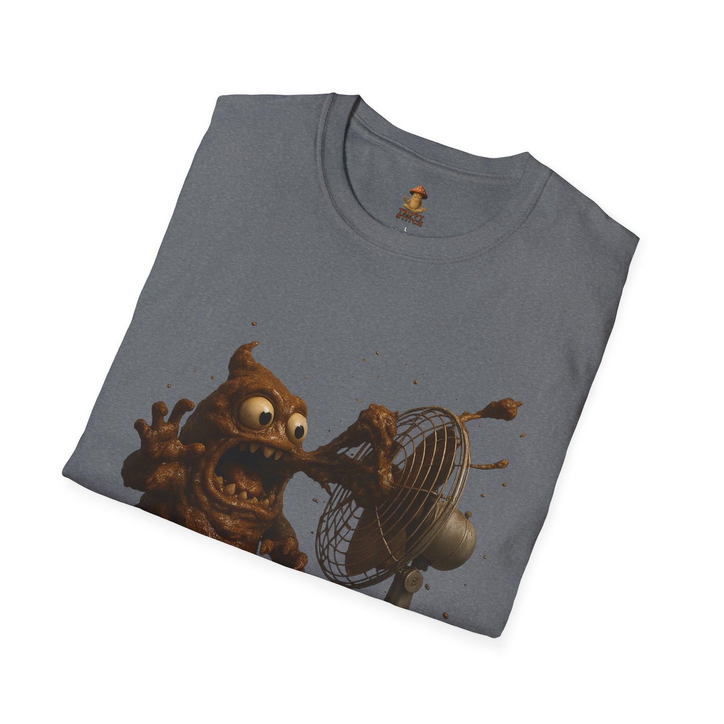 When Sh*t Hits The Fan, Funny Gift, Casual Wear, Quirky Tee, Everyday Comfort, Birthday Present