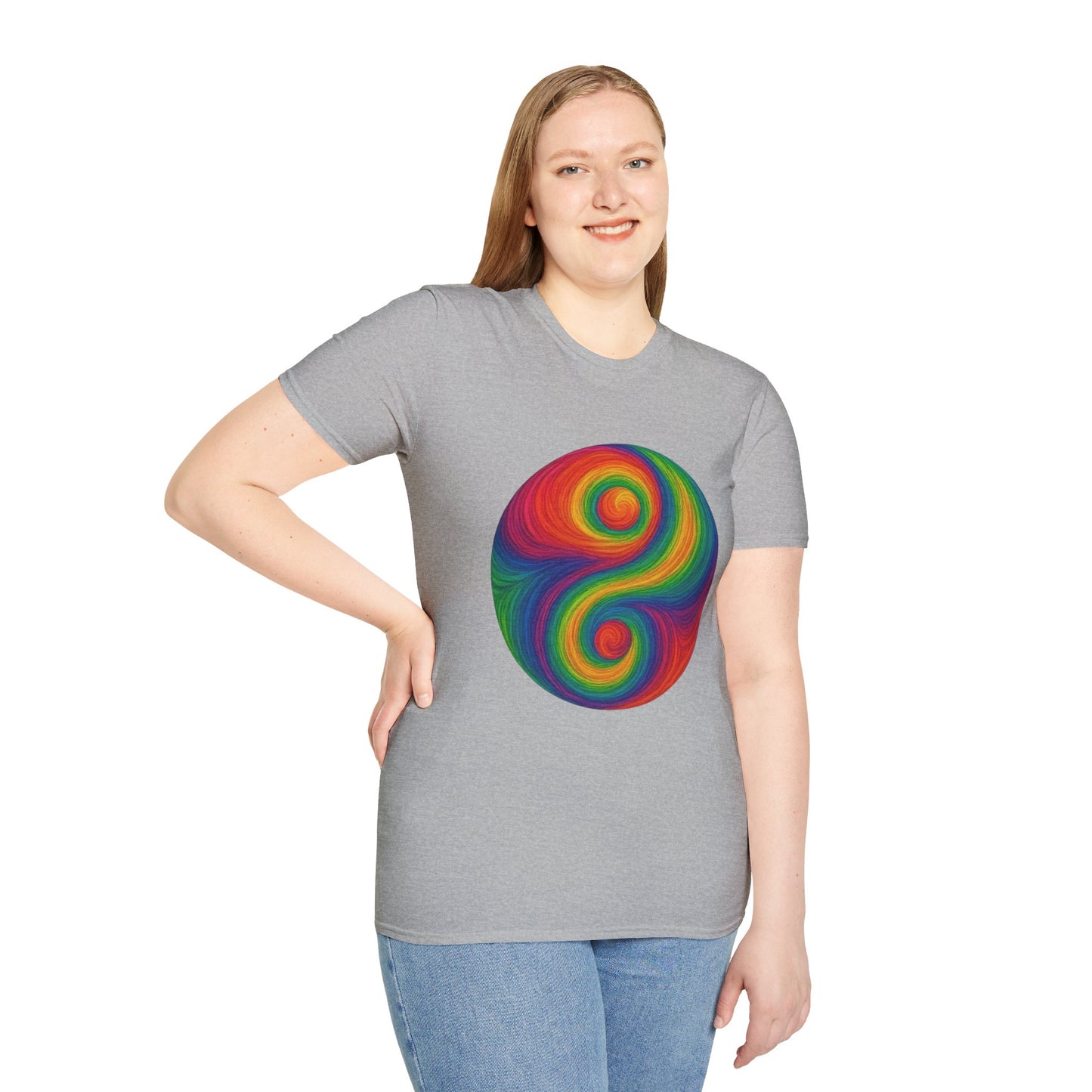 Trippy Stitch Yin Yang T-Shirt ☯️