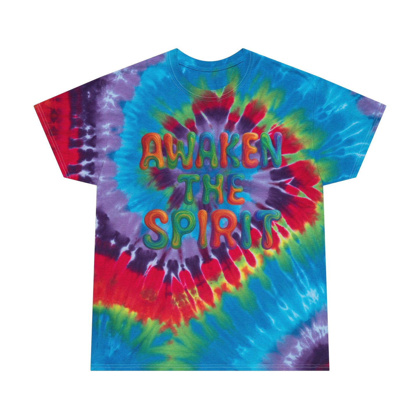 Awaken the Spirit-Trippy Stitch, Boho Vibes, Summer Festival Shirt, Relaxed Fit casual wear