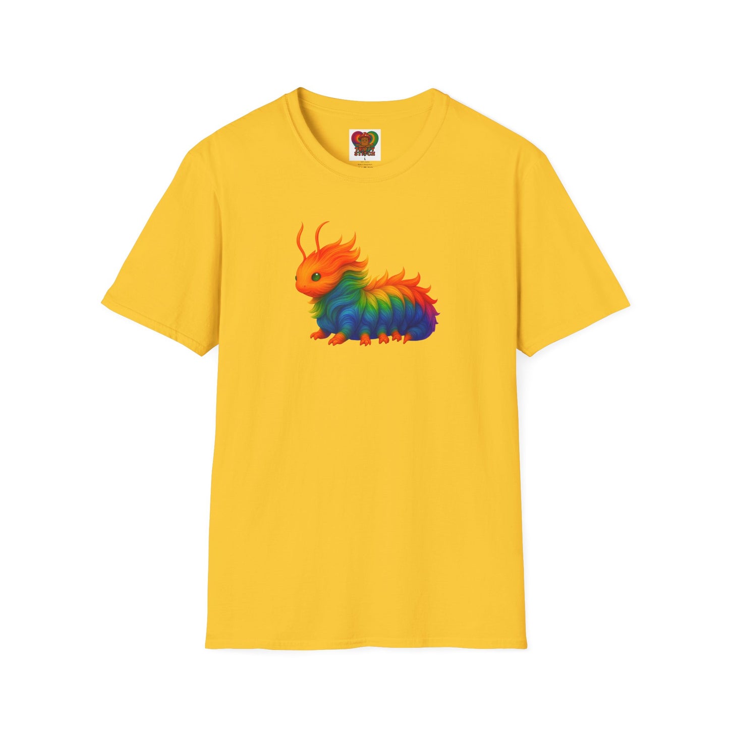 Beautiful Transformation T-Shirt, Colorful Caterpillar and Butterfly Tee, Nature Inspired Art Shirt, Unique Gift for Nature Lovers