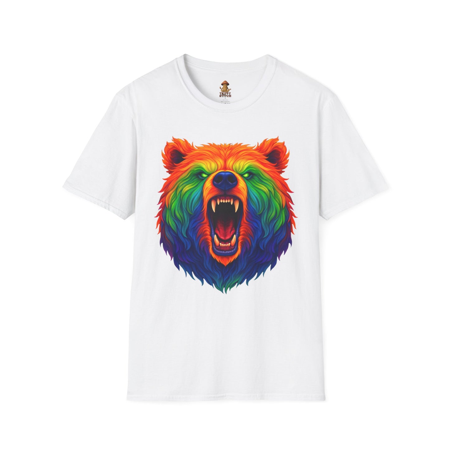 Roaring Bear 2.0 Unity Tee ( 7 chakra colors )
