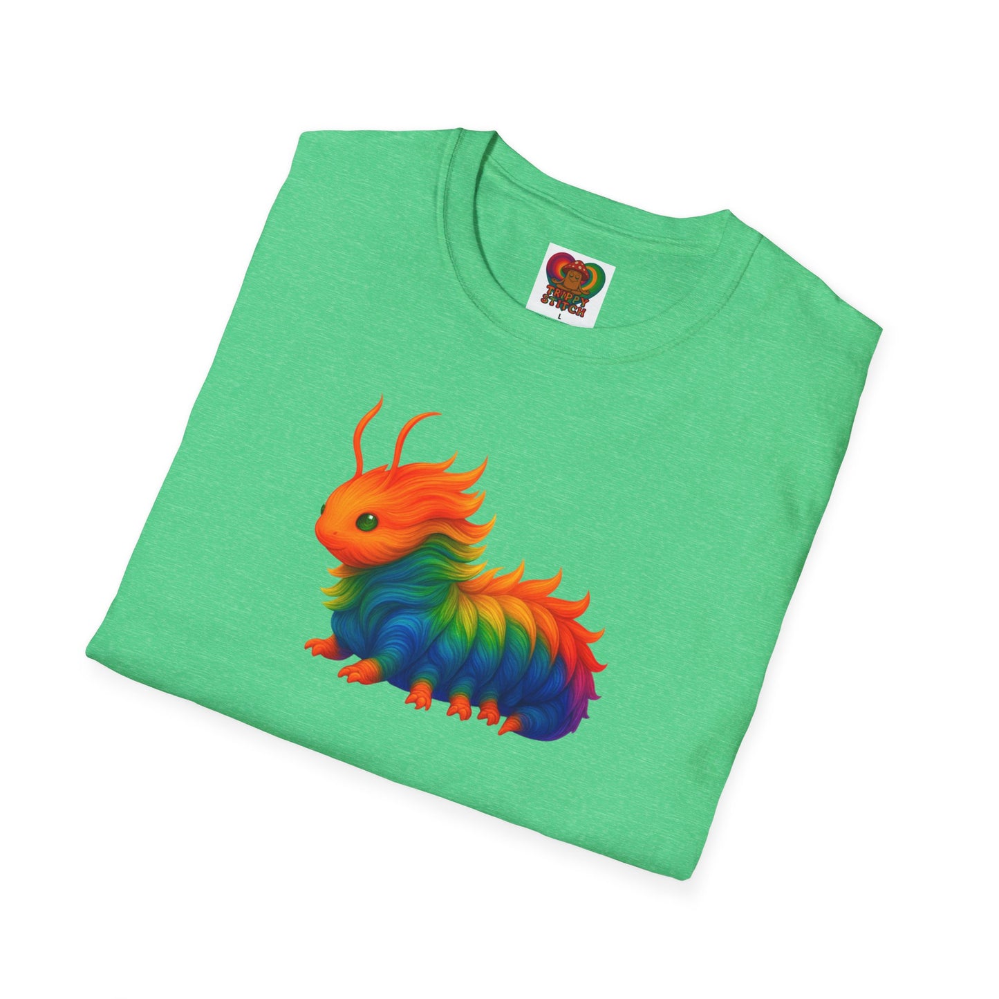 Beautiful Transformation T-Shirt, Colorful Caterpillar and Butterfly Tee, Nature Inspired Art Shirt, Unique Gift for Nature Lovers