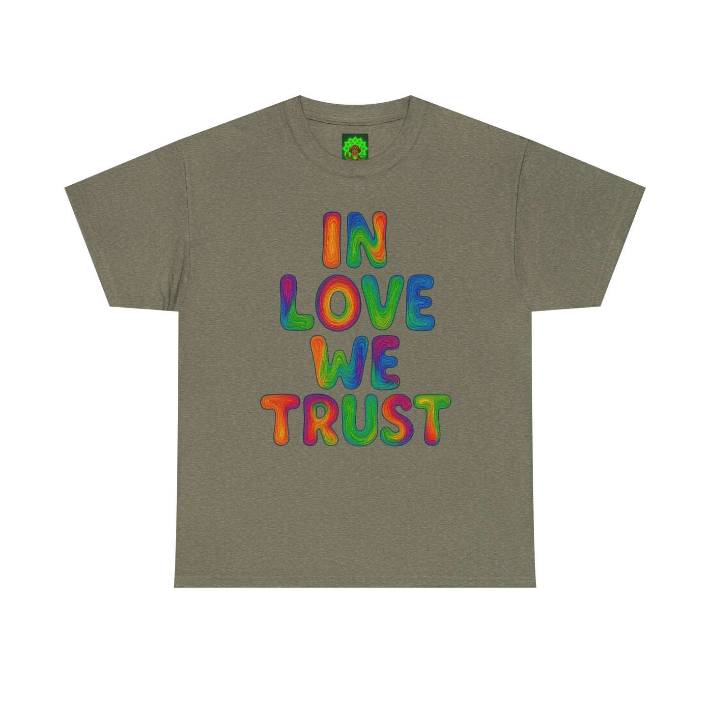 'In Love We Trust' 💙 T-Shirt, Perfect for Casual Outings, Affirmation Gifts, Everyday Wear